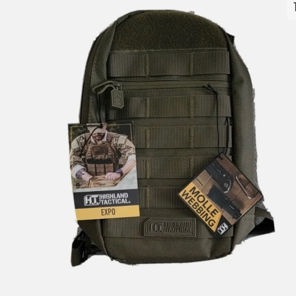 Highland Tactical Expo Mille Webbing Sling Bag